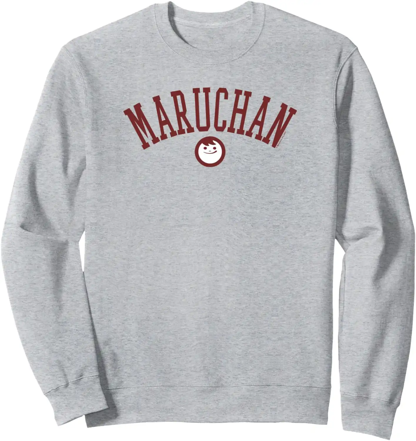 Maruchan Uni Style Classic Happy Face Logo Sweatshirt
