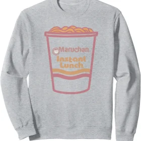 Maruchan Instant Lunch Ramen Cup Distressed Logo Sweatshirt