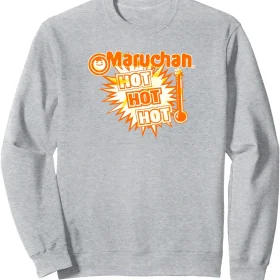 Maruchan Instant Lunch Hot Hot Hot Thermometer Logo Sweatshirt