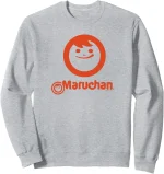 Maruchan Instant Lunch Classic Happy Face Vintage Logo Sweatshirt