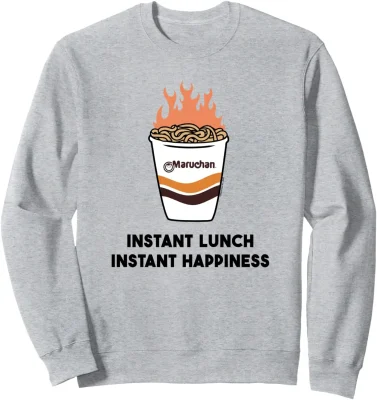 Maruchan Instant Lunch Instant Happiness Fiery Noodles Sweatshirt