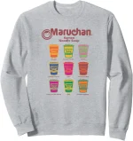 Maruchan Instant Lunch Noodle Cup Flavors Colour Pop Sweatshirt
