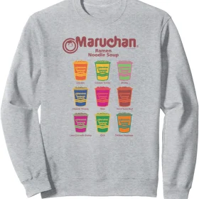 Maruchan Instant Lunch Noodle Cup Flavors Colour Pop Sweatshirt
