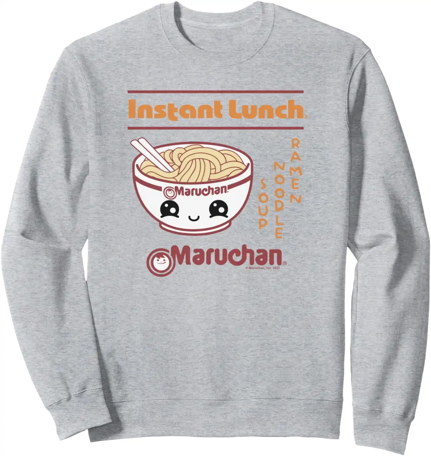Maruchan Happy Bowl Of Noodles Instant Lunch Poster Sweatshirt