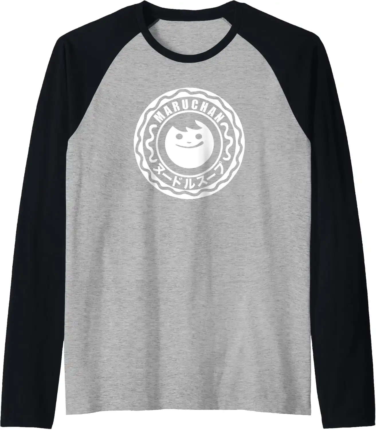 Maruchan Instant Lunch Soup Circular Official Logo Raglan Baseball Tee