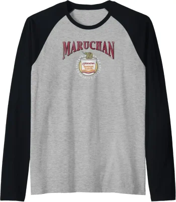 Maruchan Instant Lunch Instant Enjoyment Logo Raglan Baseball Tee