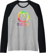 Maruchan Instant Lunch Colour Pop Classic Retro Logo Raglan Baseball Tee