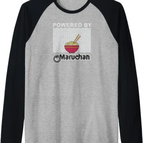 Maruchan Instant Lunch Noodle Powered By Maruchan Raglan Baseball Tee