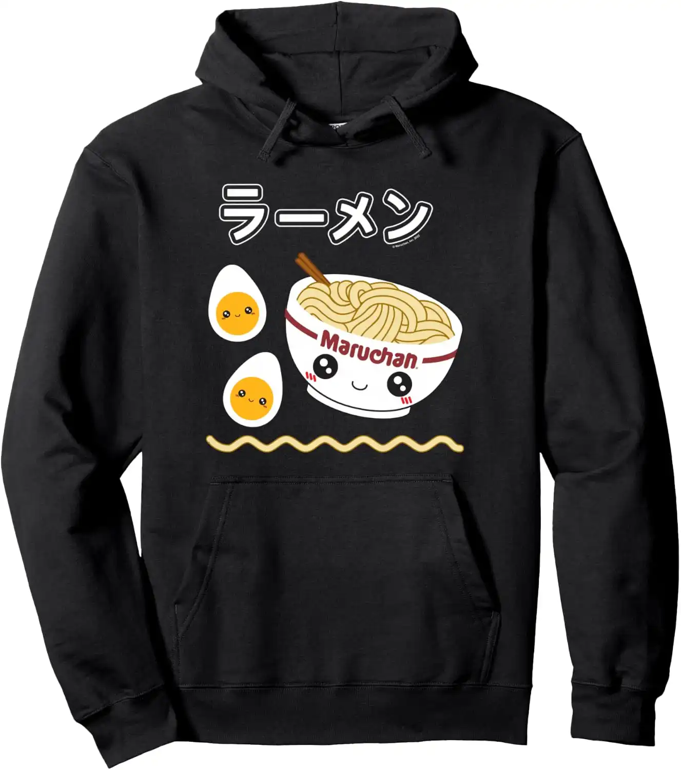 Maruchan Instant Lunch Cute Ramen Japanese Style Logo Pullover Hoodie