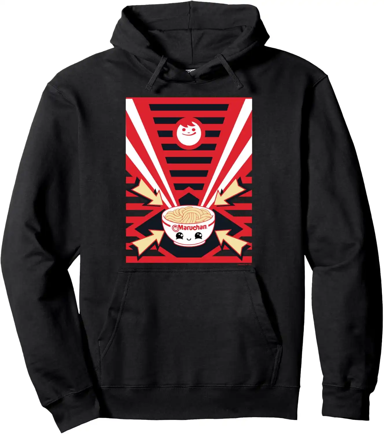 Maruchan Instant Lunch Super Cute Ramen Bowl Poster Pullover Hoodie