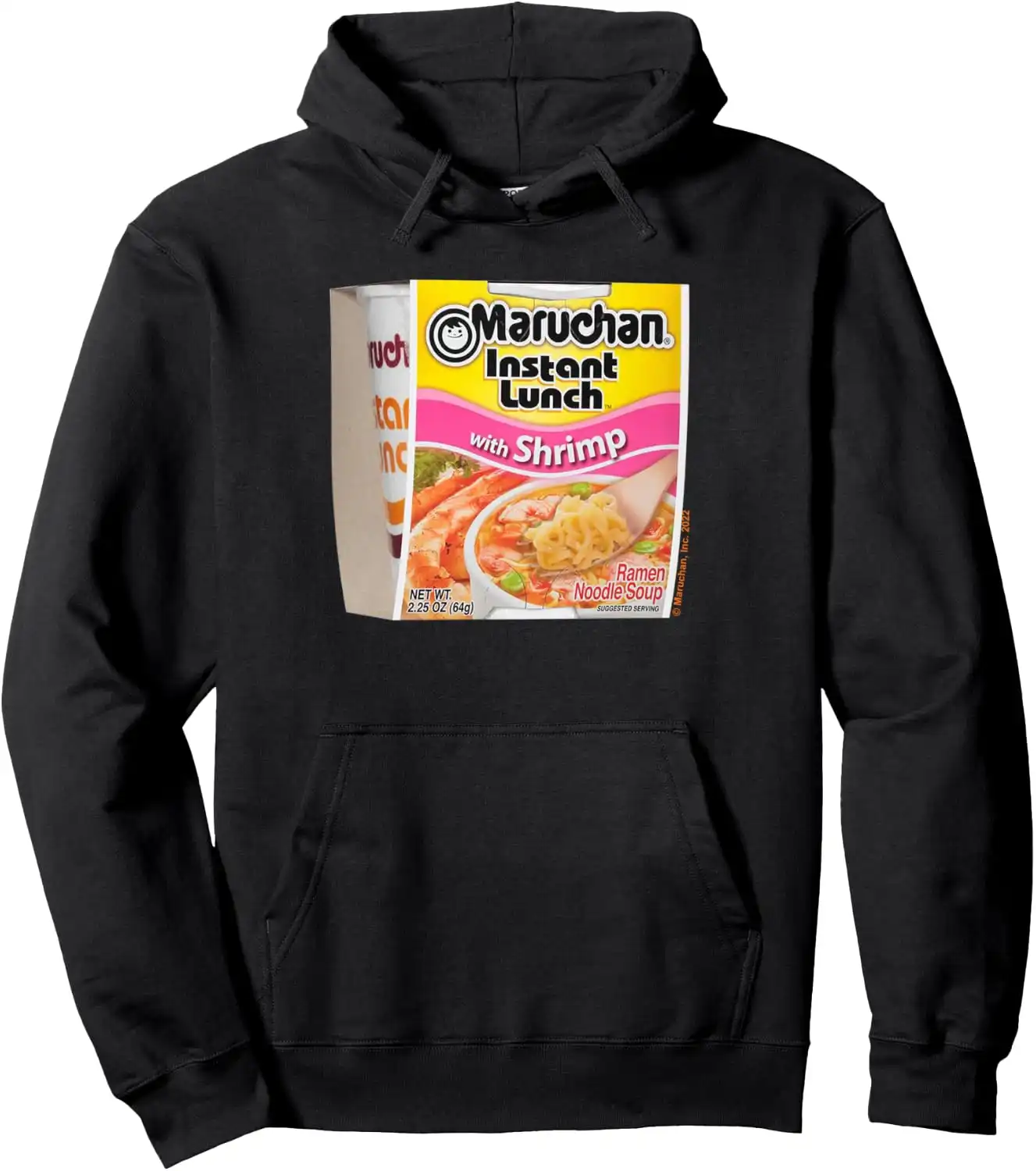Maruchan Instant Lunch Shrimp Flavor Package Noodle Cup Pullover Hoodie