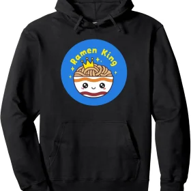 Maruchan Instant Lunch Cute Kawaii Ramen King Bowl Logo Pullover Hoodie