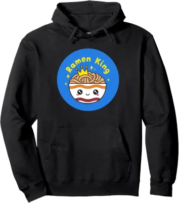 Maruchan Instant Lunch Cute Kawaii Ramen King Bowl Logo Pullover Hoodie
