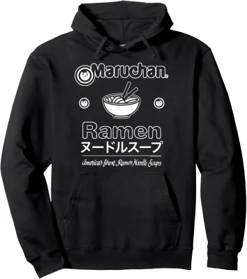 Maruchan Katakana Americans Finest Ramen Noodle Soup Pullover Hoodie