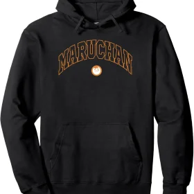 Maruchan Instant Lunch Varsity Style Font Classic Logo Pullover Hoodie