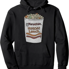 Maruchan Instant Lunch Ramen Cup Drawing Logo Pullover Hoodie