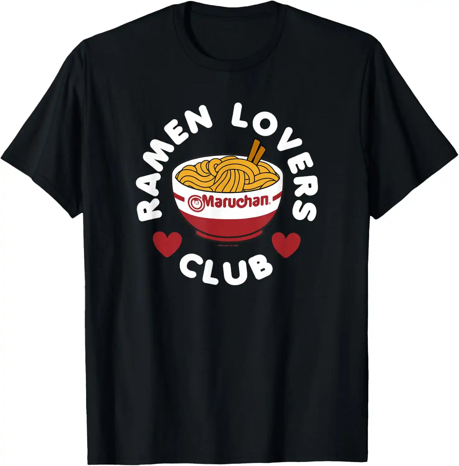 Maruchan Instant Lunch Ramen Lovers Club Cute Logo T-Shirt