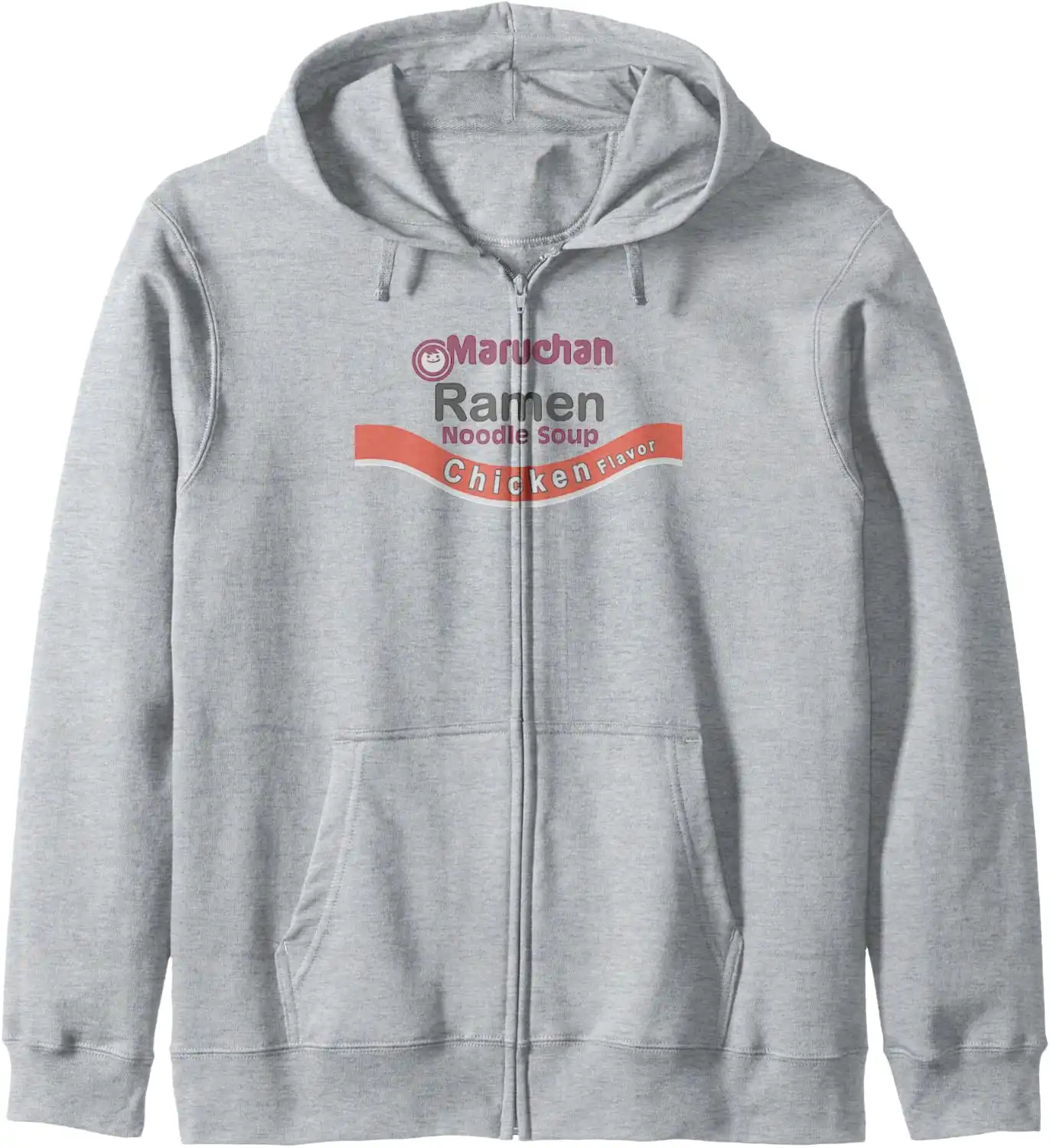 Maruchan Ramen Noodle Soup Chicken Flavor Logo Zip Hoodie