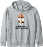 Maruchan Instant Lunch Instant Happiness Fiery Noodles Zip Hoodie