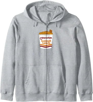 Maruchan Ramen Noodle Cup With Chop Sticks Zip Hoodie