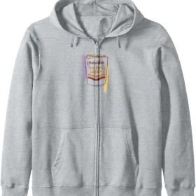 Maruchan Instant Lunch Logo Sketch Zip Hoodie
