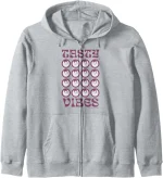 Maruchan Instant Lunch Groovy Tasty Vibes Grid Logo Zip Hoodie