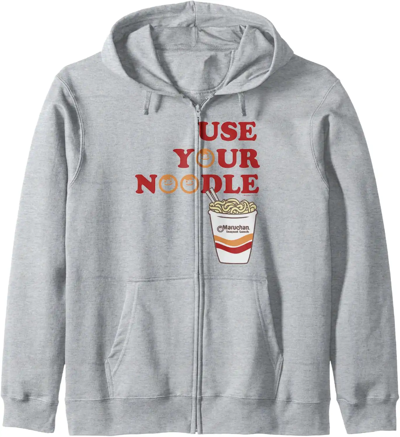Maruchan Instant Lunch Use Your Noodle Cup Logo Zip Hoodie