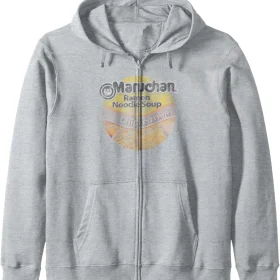 Maruchan Ramen Noodle Soup Chicken Flavor Vintage Logo Zip Hoodie